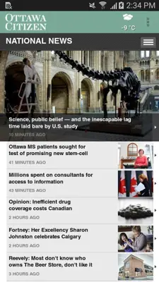 Ottawa Citizen android App screenshot 2